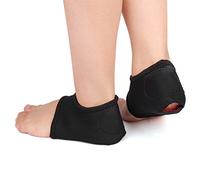 sourcingmap® Fascite plantare Terapia Wrap tallone Cuscino arco manicotto di sostegno del dolore coppia