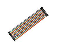 Sourcingmap femmina a femmina 2p a 1P ponticello 2 mm a 2.54 mm Pitch nastro fai da te breadboard cavo lungo 20.5 cm