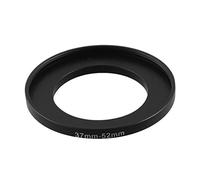 Sourcingmap Filtro per obiettivo fotocamera Step Up Ring adattatore da 37 mm a 52 mm nero