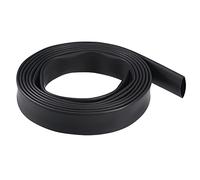Sourcingmap, guaina termorestringente 3:1, 22 mm, piatta, diametro 2,7 mm, colore: nero