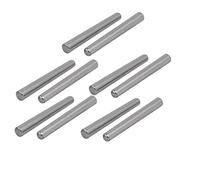 Sourcingmap® in acciaio al carbonio GB117 50 mm Lunghezza 5 mm Diametro piccolo End taper pin 10PCS