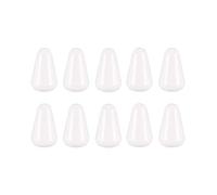 Sourcingmap M3.7 - Manopola per interruttore a levetta a 5 vie, in plastica, per accessori per chitarra elettrica, 10 pezzi, colore: Bianco