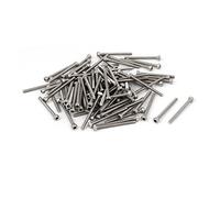 sourcingmap M3x35mm Filetto in a per CCiaio inossidabile 304 a vite ad esagono incassato della vite DIN912 55pcs