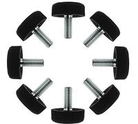 Sourcingmap M8 x 20 x 30 mm, vite su mobili Glide piedini di livellamento per pavimento regolabile livellatore per tavolo scrivania gamba 8 pezzi