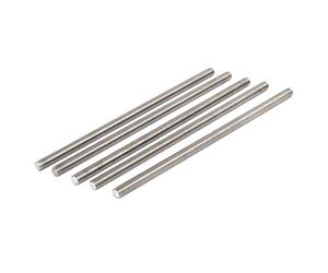 sourcingmap M8 x 200mm acciaio inossidabile 304 completamente aste filettate lampo Argentato 5 pz