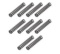 Sourcingmap, molla a compressione - diametro filo 1,2 mm, diametro 9 mm, diametro 50 mm, molla di estensione in acciaio, nero, 10 pezzi