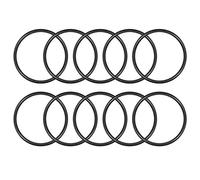 Sourcingmap, O-ring in gomma nitrilica, 70 mm, diametro 62 mm, larghezza 4 mm, guarnizione metrica Buna-N, confezione da 10
