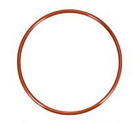 Sourcingmap, O-ring in silicone, diametro 100 mm, diametro 93 mm, larghezza 3,5 mm, guarnizione VMQ, colore: rosso