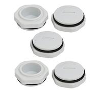 Sourcingmap® PG21 nylon filettato maschio Pressacavo vite tappo copertura grigio pezzi