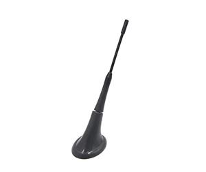sourcingmap plastica Nera Base Adesiva Auto Tetto Decorativo Antenna 17 cm Alto
