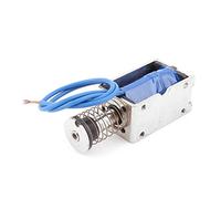 sourcingmap Push Pull tipo DC DIY elettromagnete solenoide magnete 15mm 45N DC 24V 2A