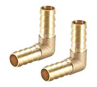 Sourcingmap - Raccordo in ottone per tubo da 12 mm, 90 gradi a gomito