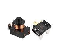 Sourcingmap - Relè di avviamento frigorifero 3/8HP 280W e protezione termica da sovraccarico compressore 1/3HP 250W