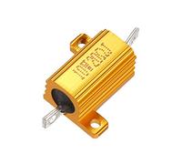 Sourcingmap, resistore in alluminio 10 W, 20 Ohm a filo avvolto per convertitore LED con asta Post 10W20RJ