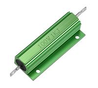 Sourcingmap, resistore per custodia in alluminio, 100 W, 1 K, Ohm a filo avvolto verde, per convertitore di ricambio a LED, 100 W, 1 kRJ