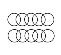 Sourcingmap ricambio nero 48 mm x 2.5 mm gomma o anello guarnizione 10 pezzi