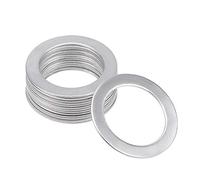 Sourcingmap, rondella piatta in acciaio inox 304, 18 mm x 26 mm x 0,8 mm, 15 pezzi