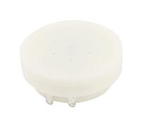 sourcingmap SD152B 150 Ohm Plastica Telefono Altoparlante Ricevitore 30mm Diametro Bianco