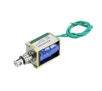 sourcingmap XRN-0837T 10mm 15N Push Pull Attuatore Elettromagnete Solenoide DC 12V