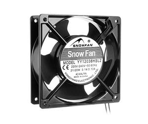 sourcingmap YY12038HSL2 AC 220V 0.14A 120x120x38mm 5-palette ventola ventola raffreddamento per computer