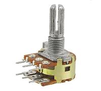 sourcingmap zigrinata albero a doppio cono lineare potenziometro 5K ohm B5K