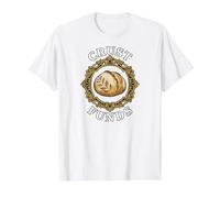 Sourdough Bread Baker Crust Funds Funny Baking Design Maglietta con Stampa Grafica Economica, Uomo, Bianco, S