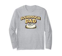 Sourdough Dad Funny Sourdough Bread Baking Pun Baker Maglia a Manica