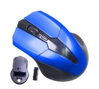 Souris Sans Fil USB 2.4G Portable pour PC et - Accessoire Léger et Sensible pour le Travail à Domicile, Studio, Salle de Réunion, Étude | Souris Ergonomique avec Connexion Stable et Réactive