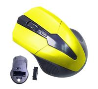 Souris Sans Fil USB 2.4G Portable pour PC et - Accessoire Léger et Sensible pour le Travail à Domicile, Studio, Salle de Réunion, Étude | Souris Ergonomique avec Connexion Stable et Réactive