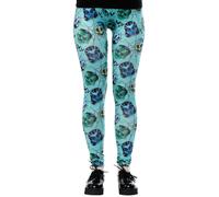 Sourpuss Monster Maschere Dracula Frankenstein Horror Goth Punk Leggings SPLE40