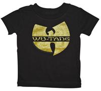 Sourpuss Wu-Tang Clan Gold Method Man Rza Gza Raekwon Logo Bambini Ragazzi 6M-5T