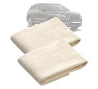 Souruud 2 Pezzi Pelle di Daino per Auto Professionale, Panno per Pulizia Auto Asciugatura Rapida, Pelle di Daino per Lucidatura Senza Graffi, Ultra Assorbente e Senza Lanugine - 60x40 cm