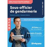 Sous-officier de gendarmerie Concours externe - Concours interne: Tout-en-un visuel