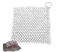 Sous Vide Chain Weight - 304 Stainless Steel 20x20cm | Full Submersion Cooking Mesh Net | Sous Vide Accessories For Healthy Meals, Precision Cooking, Home Kitchen Use