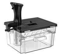 Sous Vide Contenitore con Coperchio Contenitore Sous Vide con Rastrelliera 11L