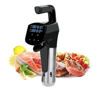 Sous Vide Cooker, 1800 W Circolatore elettrico ad immersione con display a LED per cottura di precisione, temperatura e controllo del tempo per bistecche perfette
