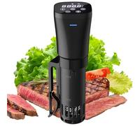 Sous Vide Roner Cucina a Bassa Temperatura 1000W Slow Cooker Circolatore Termico Professionale con Ricette Timer con Funzione di Prenotazione