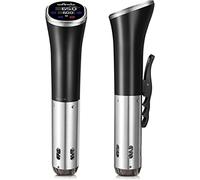 Sous Vide, Wancle Roner Cucina a Bassa Temperatura 1100W IPX7 Impermeabile Sous Vide Cooker Con funzione di prenotazione, facile da riporre