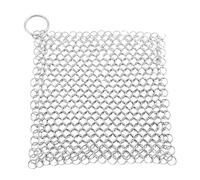 Sous Vide - Zavorra a catena riutilizzabile Sous Vide, rete da cucina in acciaio inox, per immersione completa, 20 x 20 cm, per pasti sani, per sous vide