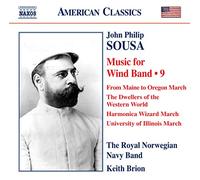 John Philip Sousa – Musica per orchestra di fiati – Volume 9 – CD