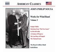 John Philip Sou Music for the Wind Band Vol. 3 (Brion, Royal Artillery Ban (CD)