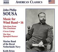 John Philip Sousa John Philip Sousa: Music for Wind Band - Volume 16 (CD) Album