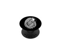 Sousaphone, impronta digitale, musica a soffiaggio, sosofonista PopSockets PopGrip Adesivo