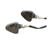 SOUTES Indicatori Accessori 2 Pezzi 12V Universale Per Moto Indicatore Di Direzione Lampeggiante Lampada Accessori Per