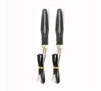 SOUTES Indicatori Accessori 2 Pezzi Di Indicatori Direzione Universali Per Moto 12v Ambra Lampeggiatore Indicatore Lampeggiante Luci Posteriori Accessori Per Lampade