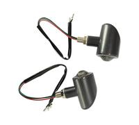 SOUTES Indicatori Accessori Accessori Universali Coppia Di Indicatori Direzione Per Motocicletta Da 12 V Bicolore Rosso E Giallo