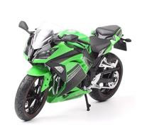 SOUTES Modello di moto Collezione Autobike Off Road Autocycle Giocattolo Regalo 1/12 Per Kawasaki Per Ninja 250 Moto Modello Diecast Veicolo(Vert)