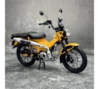 SOUTES Modello di moto Giocattolo Di Simulazione Corse 1/12 Per HONDA Trail CT125 Hunter Cub, Modello Moto In Lega Pressofusa Regalo Da Collezione In Miniatura(Jaune)