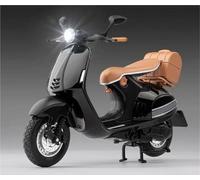 SOUTES Modello di moto Modellino Di Moto Da Corsa Per Vespa 946 In Scala 1:12, Pressofuso, In Lega, Giocattolo, Collezione, Miniatura, Arredamento Per La Casa(Black)