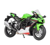 SOUTES Modello di moto Modellino Di Motocicletta In Scala 1:12 Per Kawasaki Per Ninja Zx-10r Zx10r Zx 10r 2021, Modello In Lega Per Simulazione Per Impieghi Gravosi(Vert)